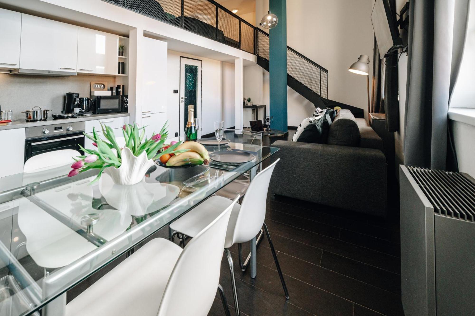 Modern Loft With Airhokey In Centre Prague